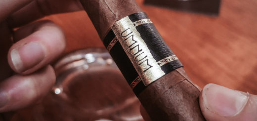 A close up on the Umnum Canonazo cigar