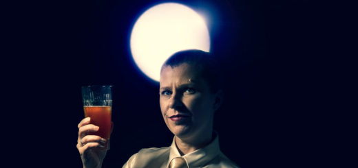 A 2001 cocktail being enjoyed by the light of a blue moon